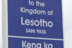 Grenzübergang nach Lesoto