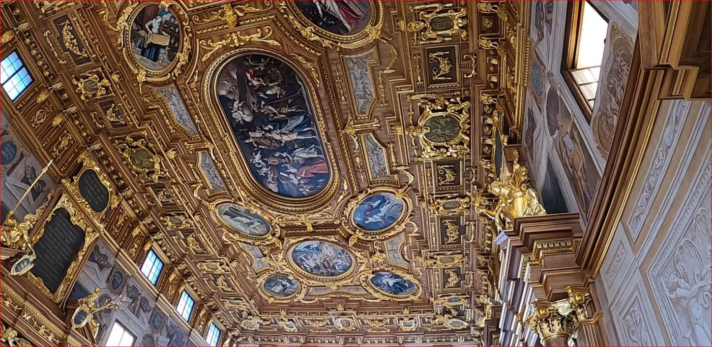 Goldener Saal im Rathaus in Augsburg